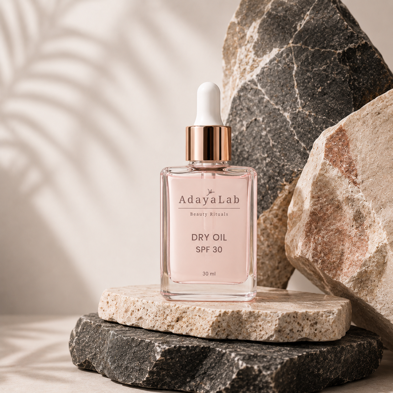 AdayaLab Dry Oil SPF 30 bottle